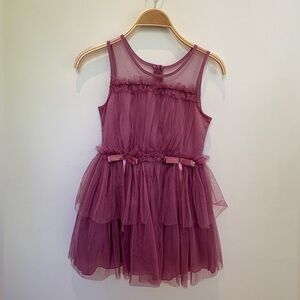 Nanette Lepore girls pink dress size L 14